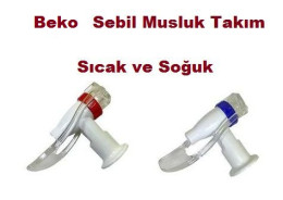 Beko BSS2202 Su Pınarı Çeşmesi Sıcak Soğuk Sebil Musluk Seti