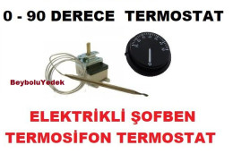 BEKO TERMOSİFON TERMOSTAT 0 - 90 DERECE , ŞOFBEN OTOMATİĞİ