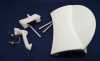 Bosch Classixx 5 Mandal , Beyaz Tutamak Çamaşır Makinesi Kapak Mandalı - Thumbnail (1)