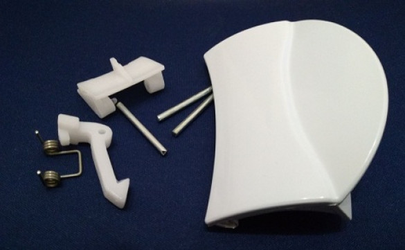 Bosch Classixx 5 Mandal , Beyaz Tutamak Çamaşır Makinesi Kapak Mandalı - 0
