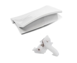 Bosch Classixx Mandal ve Kilit Dili Tutamak Beyaz Çamaşır Makinesi Kapak Mandalı