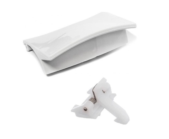 Bosch Classixx Mandal ve Kilit Dili Tutamak Beyaz Çamaşır Makinesi Kapak Mandalı - 0