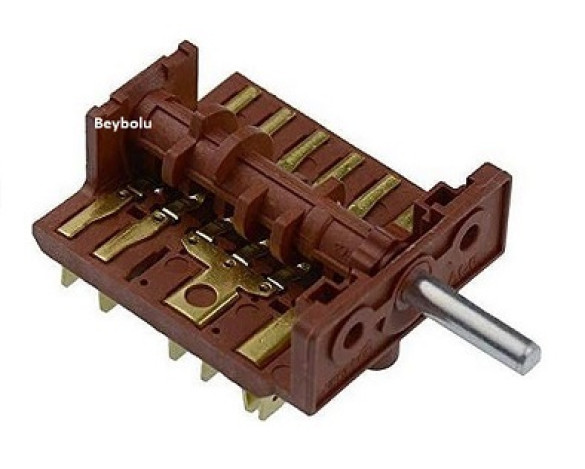 Dominox Şalter Ankastre Fırın 6 Konum Kademe Anahtarı 6 konum + off - 1