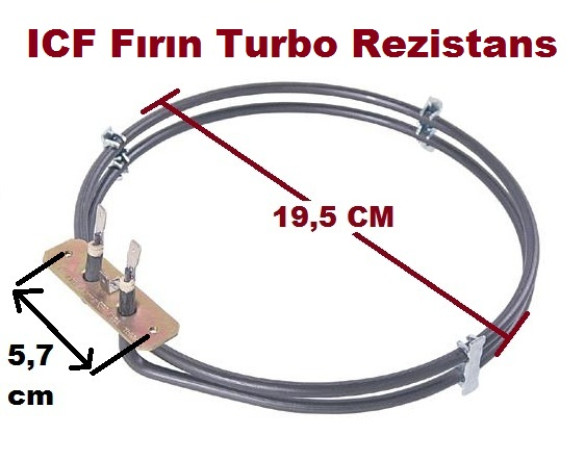 ıcf Rezistans , ICF Turbo Rezistans Fırın Turbo Rezistansı - 0