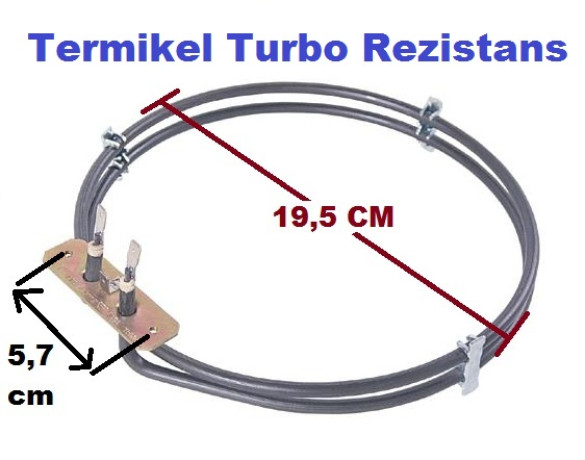Termikel Rezistans , Termikel Turbo Rezistans Fırın Turbo Rezistansı - 0