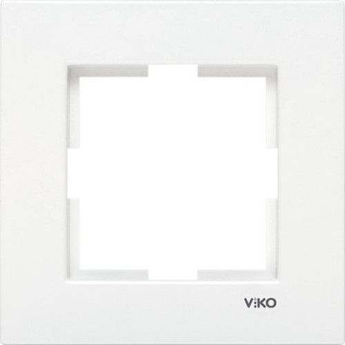 Viko Karre Tekli Çerçeve Beyaz 24 Adet - 0